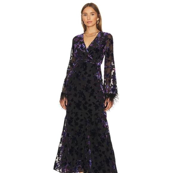 House of Harlow 1960 x REVOLVE Luelle Maxi Dress NWOT Size Small - Picture 1 of 2